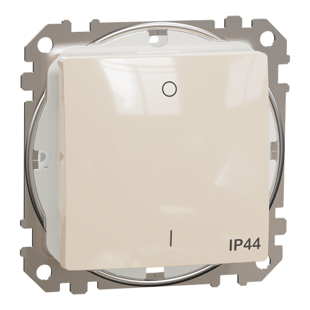 Sedna Design & Elements Łacznik dwubiegunowy IP44 beżowy SDD212102 Schneider