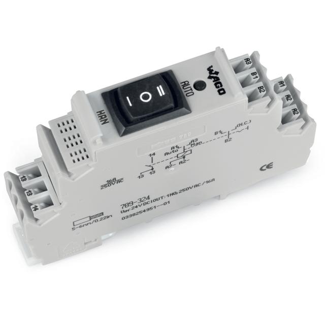 Moduł przekaźnikowy 24V DC szary 789-324 WAGO