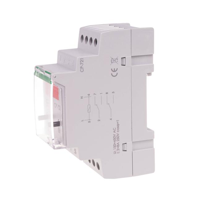 Przekaźnik napięciowy z wyświetlaczem programowalny CP-721 F&F