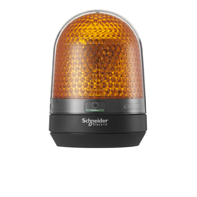 Harmony XVR Sygnalizator świetlny bez brzęczka pomarańczowy fi100 zintegrowany LED 12-24V DC XVR3B05 Schneider
