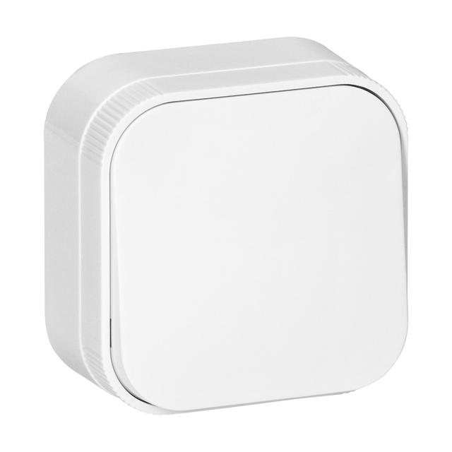 Łącznik pojedynczy jednobiegunowy natynkowy ToDo IP20 biały