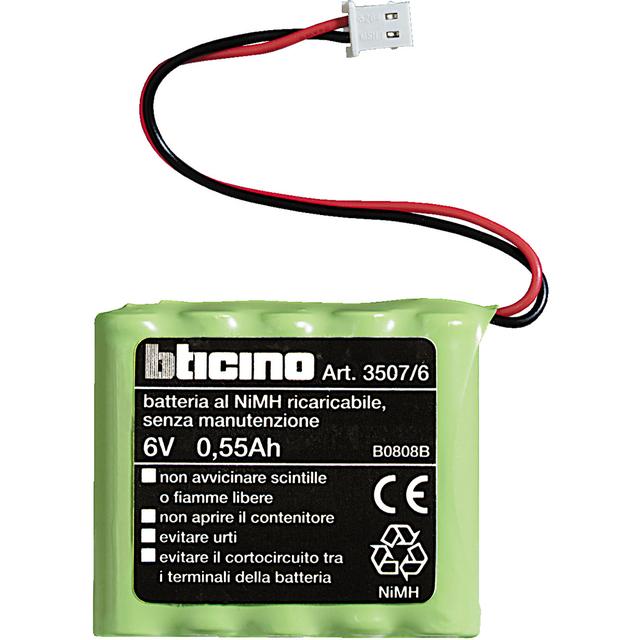 Bt:Bateria 6V 3507/6 587097 46180 LEGRAND
