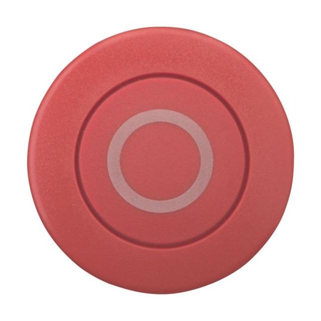 M22S-DRP-R-X0 Przycisk grzybkowy czerwony bez samopowrotu z opisem 216752 EATON