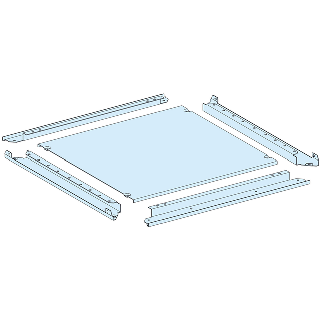 Rozdzielnice PrismaSet płyta dławicowa pełna IP55 650x400mm LVS08486 Schneider