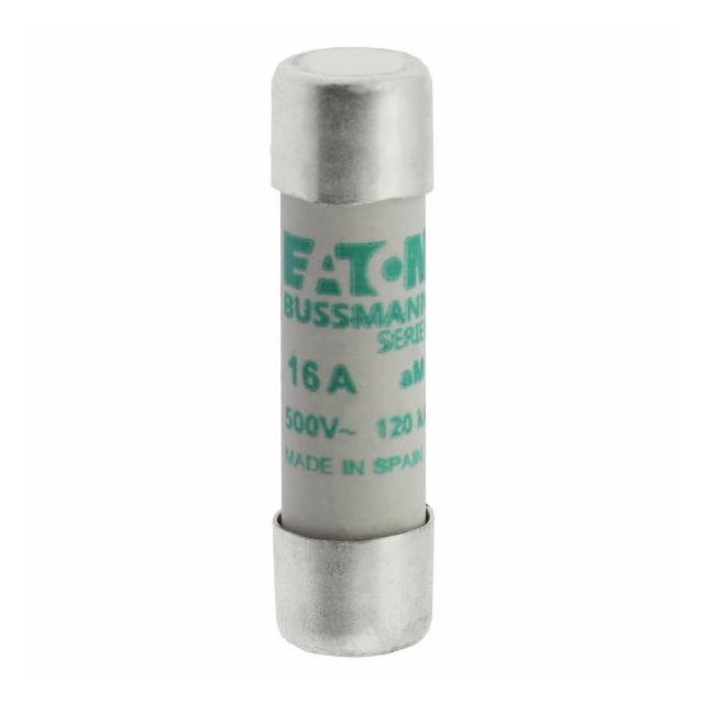 CYLINDRICAL FUSE 10 x 38 16A AM 500V AC Wkładka cylindryczna 10 x 38mm 16A AM 500V AC C10M16 EATON
