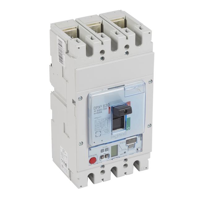 Wyłącznik DPX3 630 S2 3P 500A 36kA 422059 LEGRAND