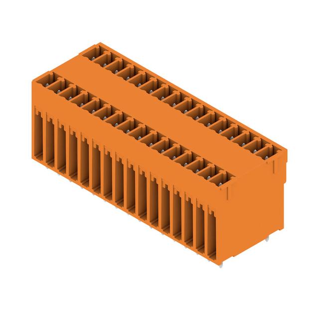 SCD 3.81/32/180G 3.2SN OR BX Wtyki PCB (złącza płyty), 3.81 mm, Liczba biegunów: 32, kąt odejścia: 180° /16szt./ 1030080000 WEIDMÜLLER