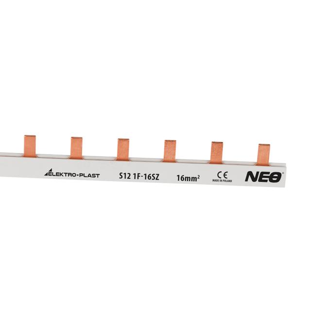 Szyna łączeniowa pinowa 1P 12M 16mm2 S12 1F-16SZ typu PIN 45.236 OPATÓWEK