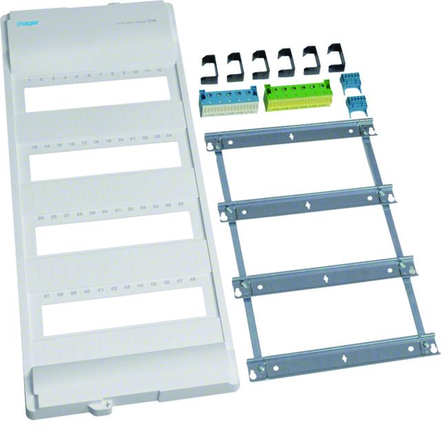 volta Zestaw wyposażeniowy bez ramki i Drzwi 4x12 VZ48NAV HAGER