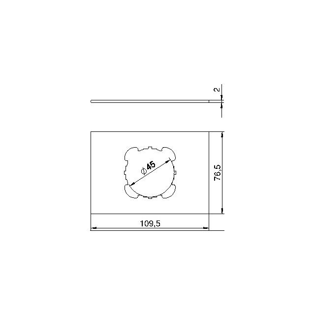 T4B/P2S, PŁYTKA MONTAŻOWA