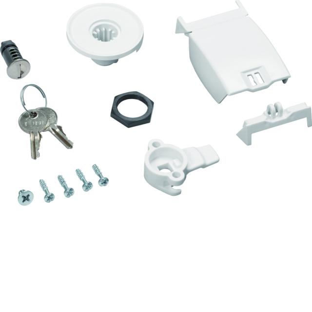 univers Zamek cylindryczny z pokrywą plombowaną FZ824N HAGER