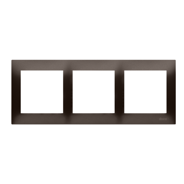 Simon 54 Premium Ramka 3-krotna PREMIUM IP20 / IP44 brąz mat DR3/46 KONTAKT