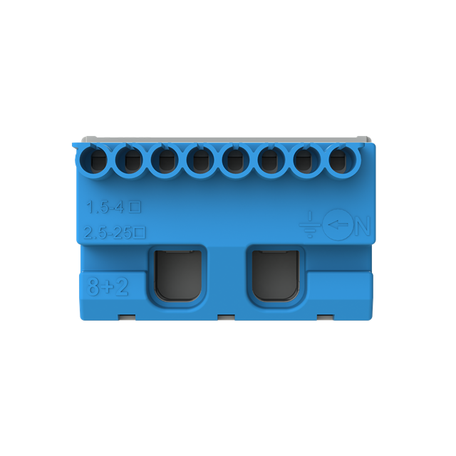 Listwa zaciskowa wtykowa N 8*1,5-4mm2+2*25mm2