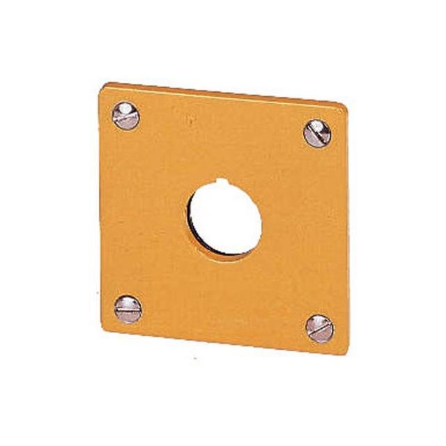 M22-EY1 Płyta czołowa do montażu podtynkowego 1-otwór (żółta) 22mm 216542 EATON