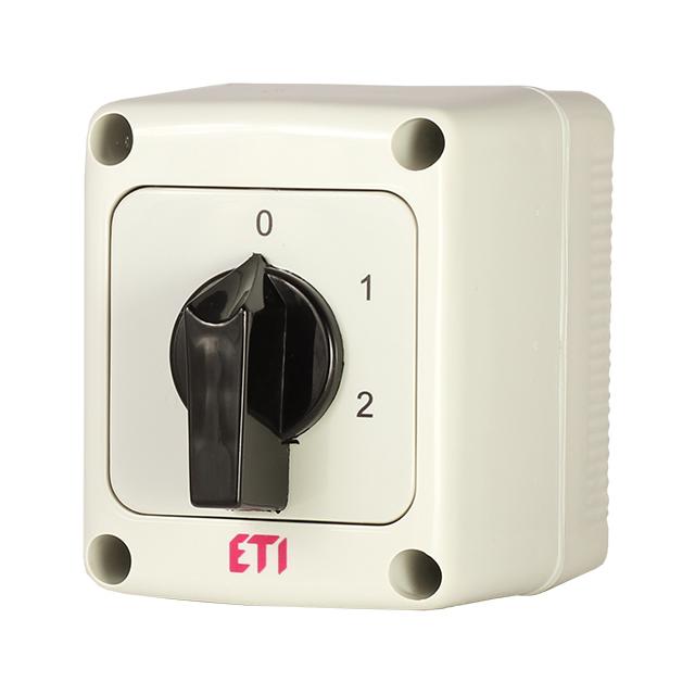 CS 16 135 PN - Przełącznik 0-1-2, 3P w obudowie