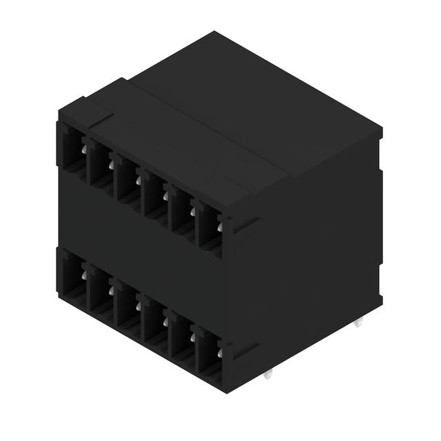 SCD-THR 3.81/12/90G 3.2SN BK BX Złącze wtykowe płytek drukowanych /50szt./ WEIDMULLER