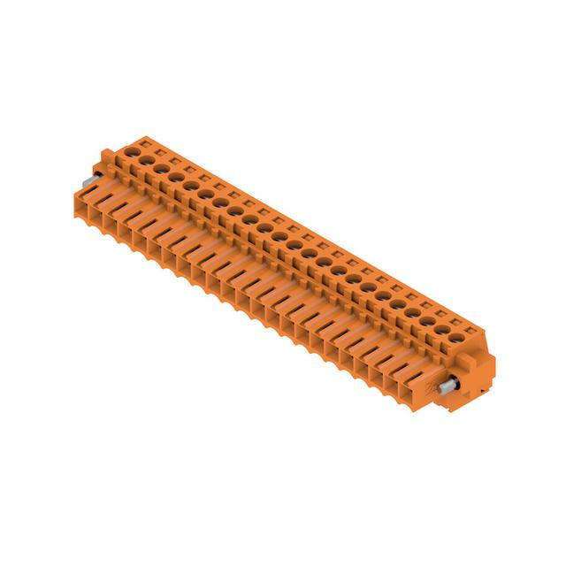 BL 3.50/23/180F SN OR BX Wtyk PCB (złącze wiązki), 3.50 mm, Liczba biegunów: 23, Przyłącze z jarzmem /18szt./ 1620820000 WEIDMÜLLER