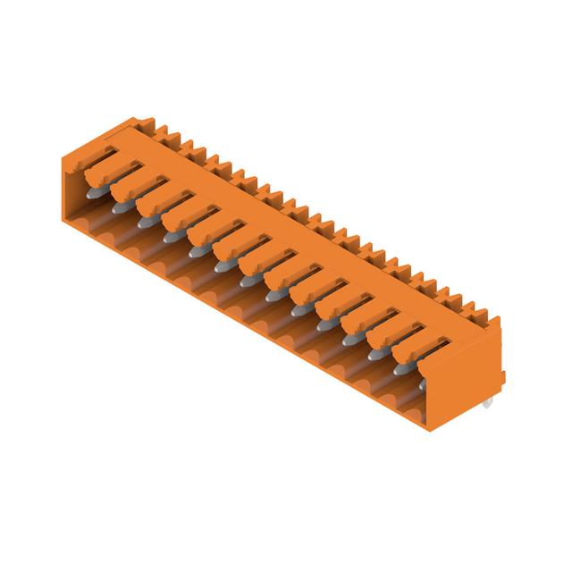 SL 3.50/14/90G 3.2SN OR BX Wtyki PCB (złącza płyty), 3.50 mm, Liczba biegunów: 14, kąt odejścia: 90° /50szt./ 1605190000 WEIDMÜLLER