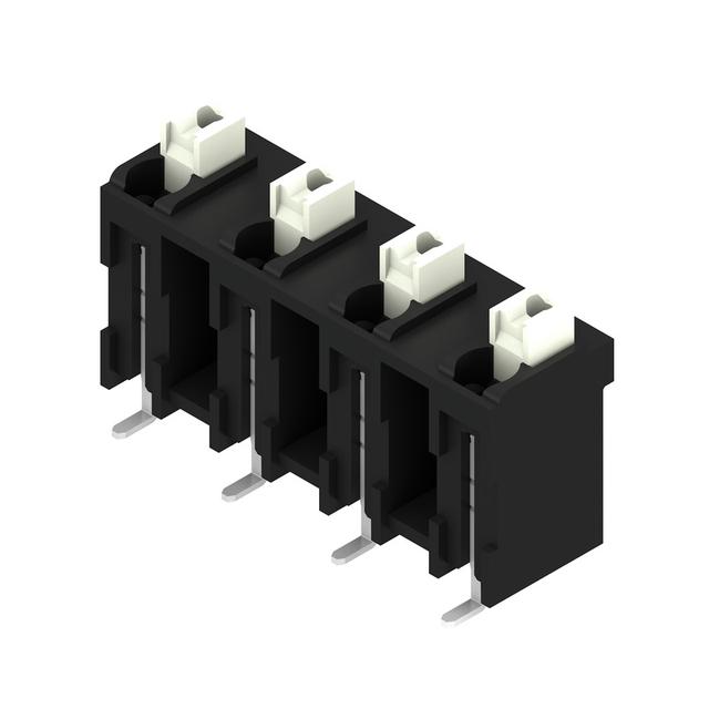 LSF-SMD 7.50/04/180 SN BK RL Zacisk płytki drukowanej, 7.50 mm, Liczba biegunów: 4, Kierunek odejścia przewodu: 180°, PUSH IN /180szt./ 1473860000 WEIDMÜLLER