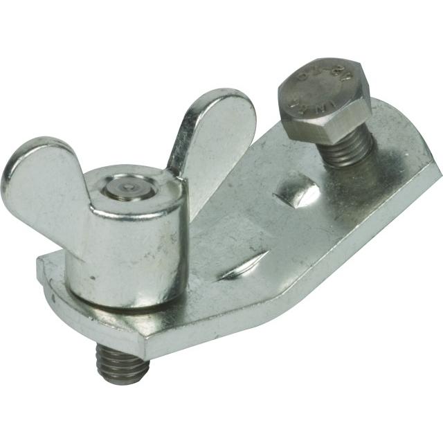 Element przyłączeniowy uziemiający ze śrubą motylkową M16