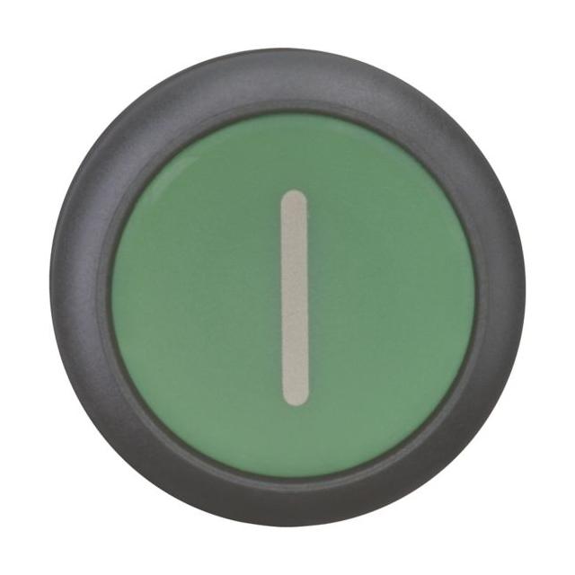 M22S-D-G-X1 Napęd przycisku zielony /I/ z samopowrotem płaski 216608 EATON