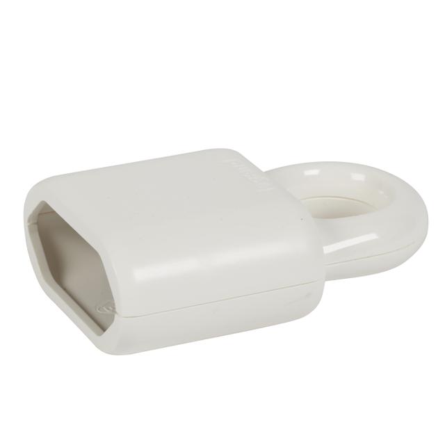 GNIAZDO WTYCZKOWE PRZENOŚNE 2P - 2,5A - PLASTIKOWE - BIAŁE, Legrand