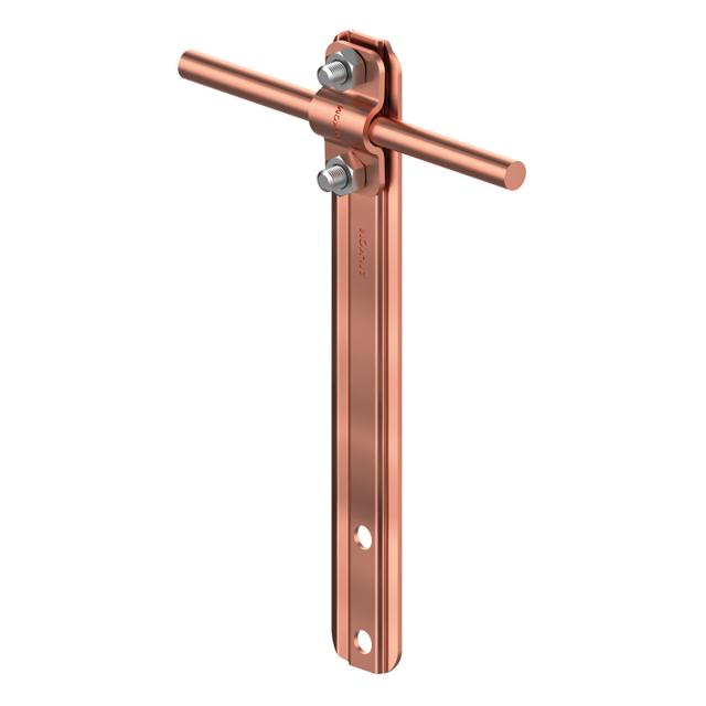 AN-12/CU/-N Uchwyt prosty L=18cm Z-śruba /CU/