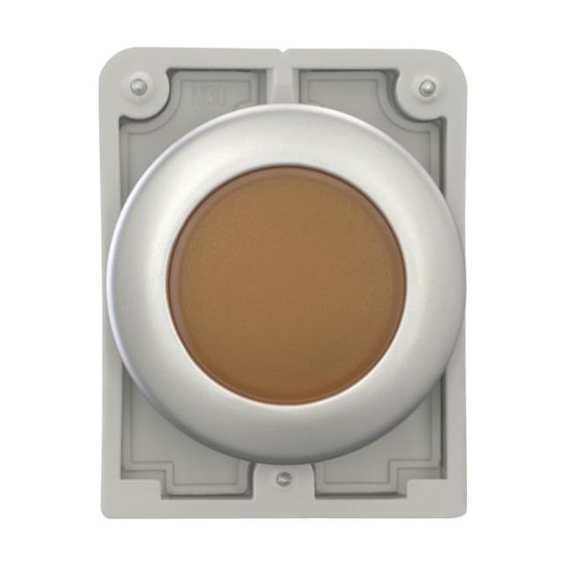 M30C-FL-A Główka lampki sygnalizacyjnej 30mm płaska pomarańczowa 183286 EATON