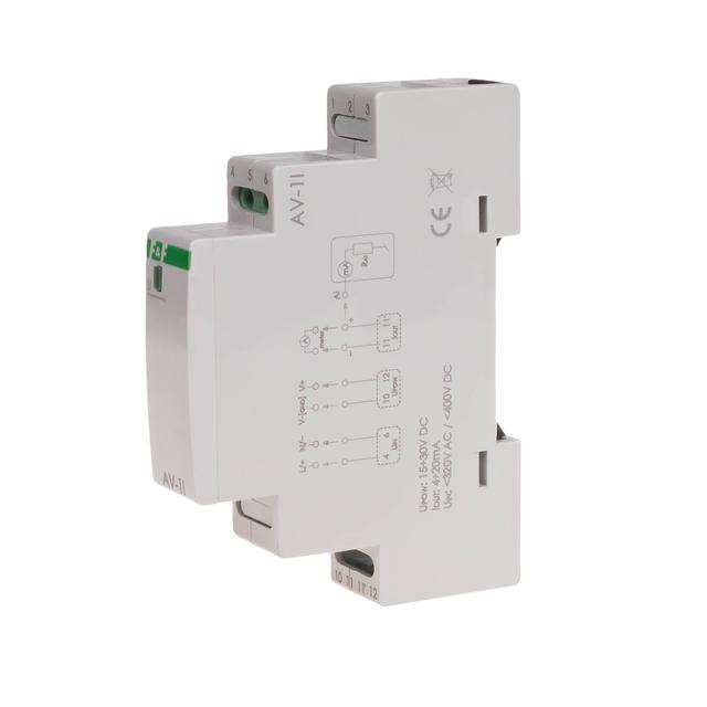 Analogowy przetwornik napięcia jednofazowy MAX-AV-1I F&F