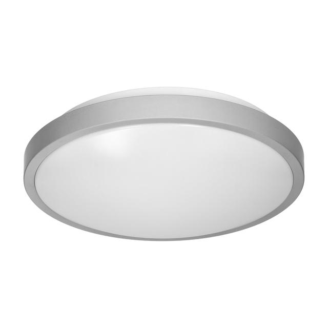 Lampa sufitowa SELENE plafon 2xE27 2x60W klosz matowy IP54 szary