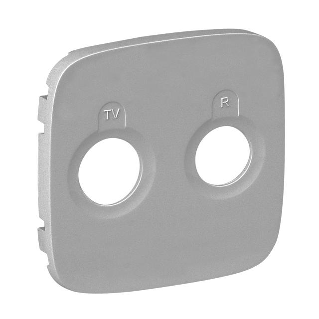 Valena Allure Plakietka Aluminium Gniazda Zakończeniowego Tv-Rd 754787 LEGRAND