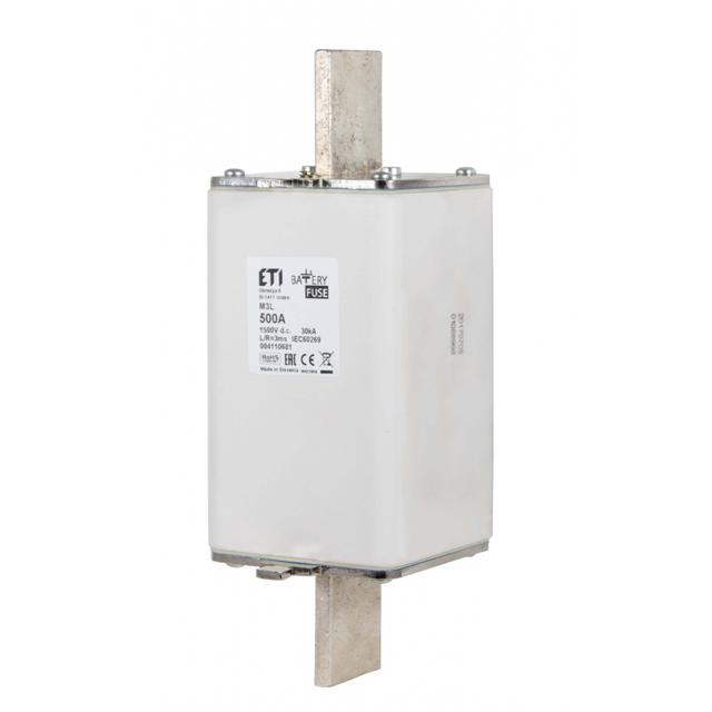 Wkładka topikowa NH do ochrony akumulatorów, magazynów energii DC NHS1XL gBat 125A 1500V DC 004110661 ETI