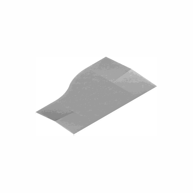 PRDLC200/100 Pokrywa redukcji lewej 2,0 mm