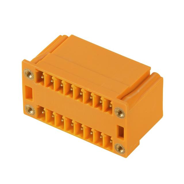 SCD 3.81/16/90F 3.2SN OR BX Wtyki PCB (złącza płyty), 3.81 mm, Liczba biegunów: 16, kąt odejścia: 90° /28szt./ 1973320000 WEIDMÜLLER