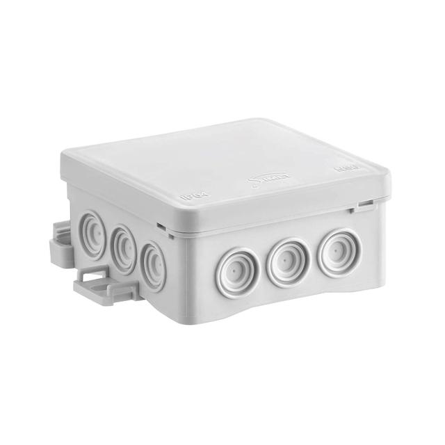 NS6 Puszka instalacyjna naścienna z możliwością zastosowania haka HNS FASTBOX&HOOK - kolor szary  SIMET