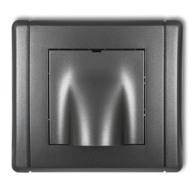 FLEXI Wypust kablowy grafitowy