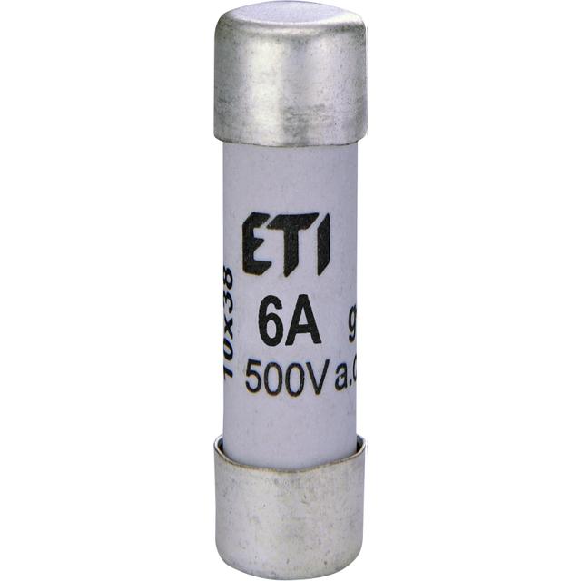 Wkładka topikowa cylindryczna CH10x38 gG 0.5A 500V 002620017 ETI