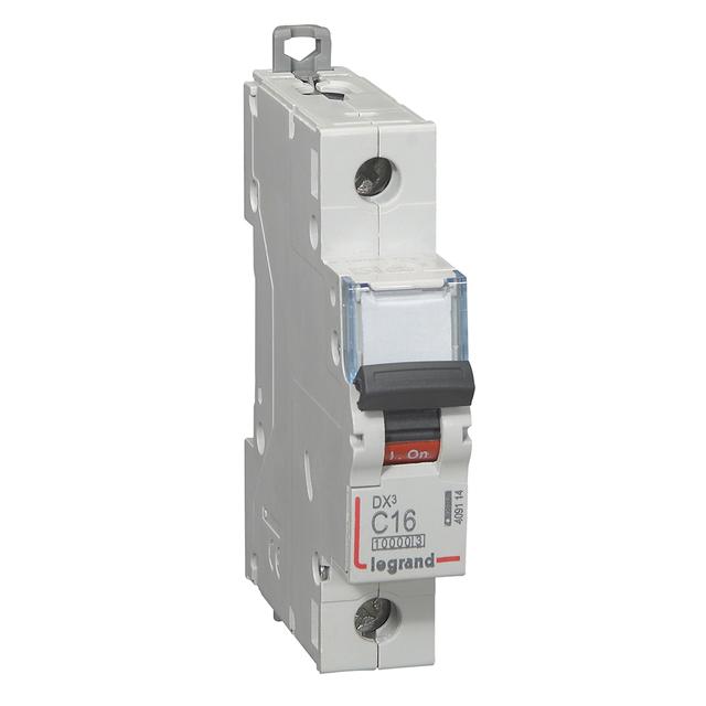 Wyłącznik Nadprądowy S 311 1P C16A 10000A DX3 409114 LEGRAND