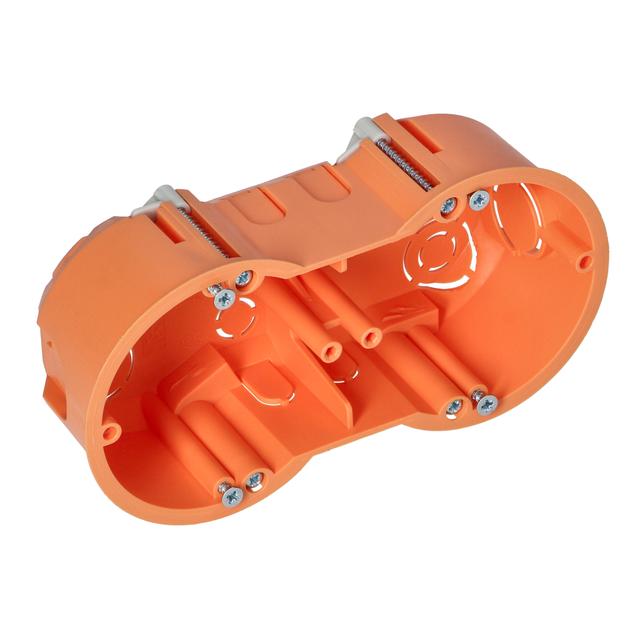 Puszka podtynkowa 60 mm płytka dwukrotna do G/K OR-JB-13813/2 ORNO