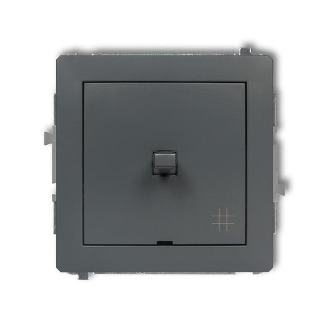 DECO Mechanizm łącznika krzyżowego w stylu amerykańskim grafitowy mat