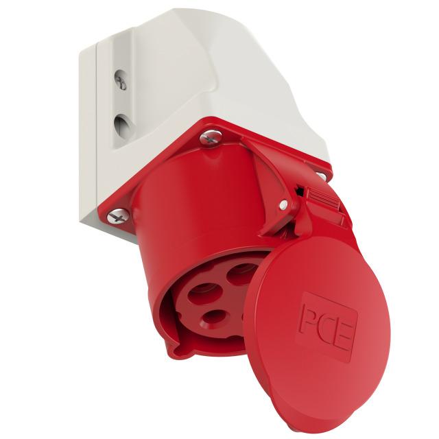 GNIAZDO STAŁE - siłowe mała obudowa 32A 400V 3P+Z+N 125-6k PCE
