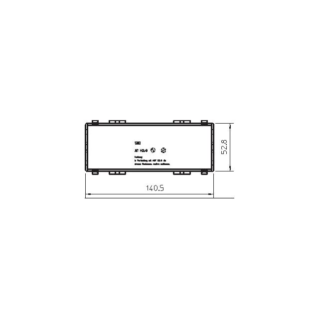 ADT H2/3, POKRYWA ADAPTERA MODUŁ 45