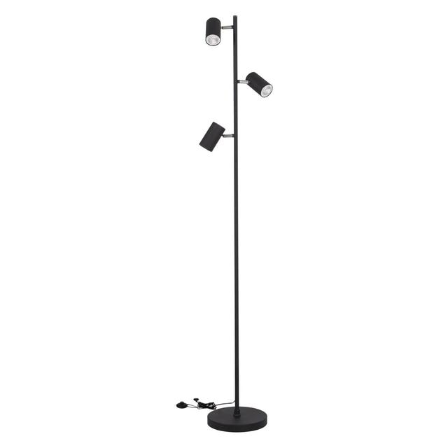 EVALO FL 3xGU10 B-SR Lampa podłogowa EVALO FL 3xGU10 B-SR GU10 kolor czarny KANLUX
