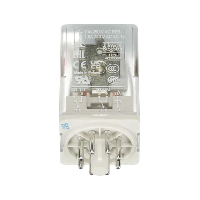 PRZEKAŹNIK CR-U024DC2L, A1-A2=24V DC, 2 STYKI C/O 250V/10A, LED 1SVR405621R1100 ABB