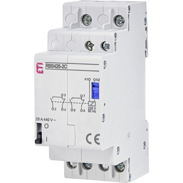 Stycznik bistabilny 25A 4P 2-przełączne 2M RBS425-2C-230V AC 002464140 ETI