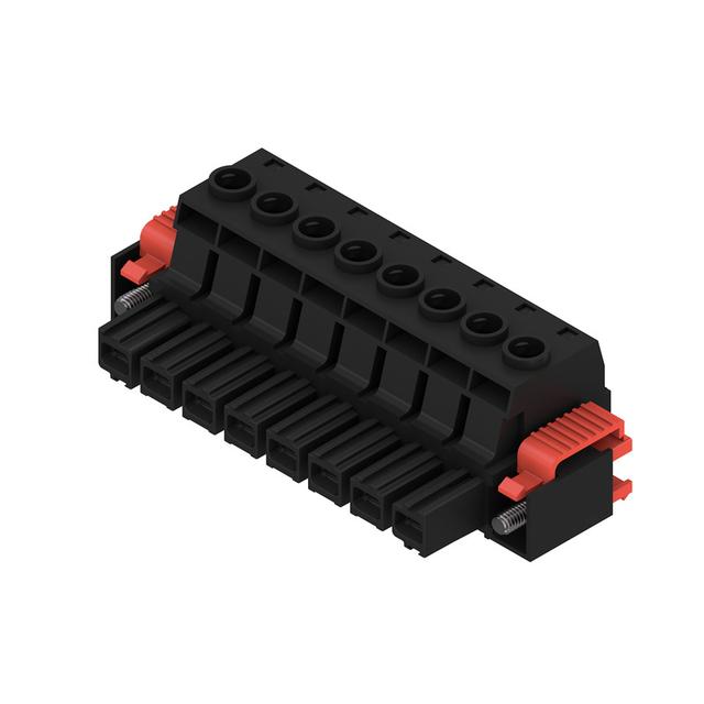 BUZ 10.16HP/08/180SF AG BK BX Złącze kablowe do płytek drukowanych /12szt./ WEIDMULLER