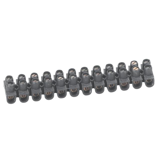 Nylbloc Listwa Zaciskowa 12P 6 Mm2 Czarna 034213 LEGRAND
