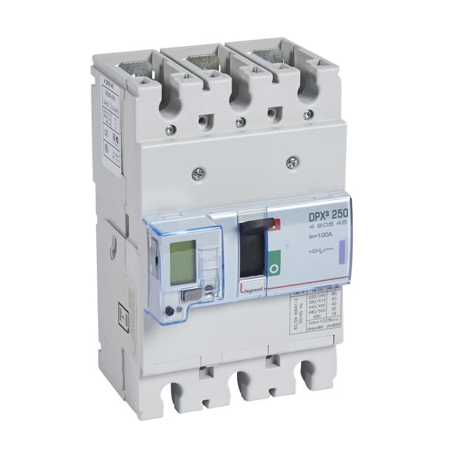 Wyłącznik DPX3 250 El Sg 3P 100A 50Ka 420545 LEGRAND