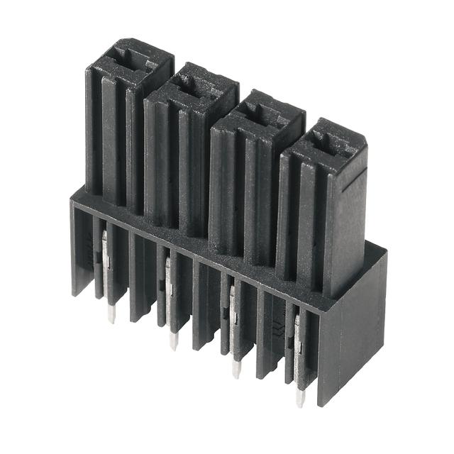 BVL 7.62HP/04/180 3.5SN BK BX Złącze wtykowe płytek drukowanych /100szt./ WEIDMULLER