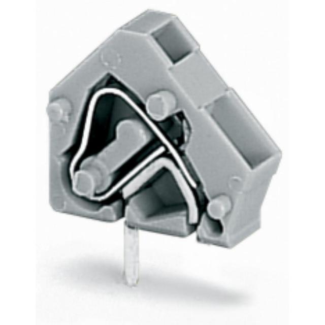 złączka do płytek drukowanych jasnoszara raster 5/5,08 mm